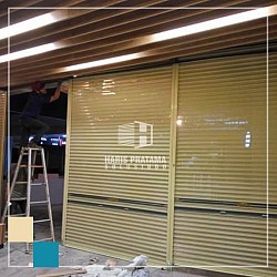 Rolling door One sheet Full Perforated