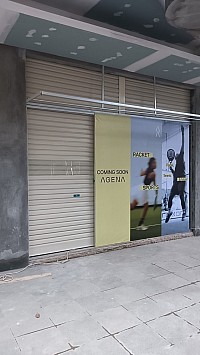 Rolling Door One Sheet Semi Perforated