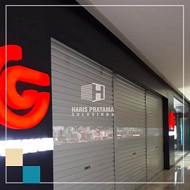 Rolling Door One Sheet Semi Perforatred